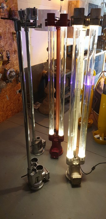 Range of double tube lights