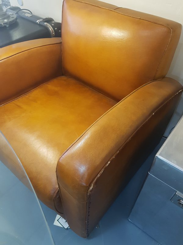 Jazz Brown Leather Chair