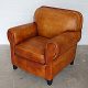 Tan Brown Leather Chair