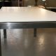 White Glass Dining Table (Large)
