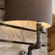 Pipe Wall Light With Grey Shade